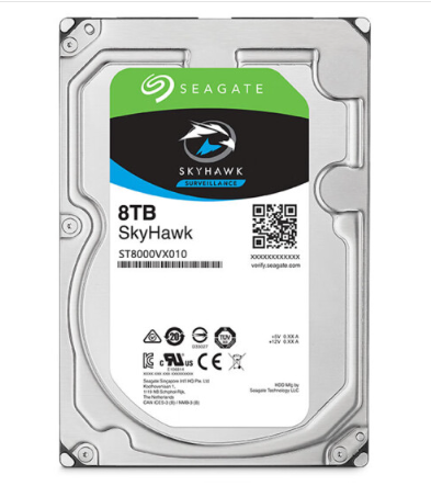 希捷 酷鹰监控硬盘8TB ST8000VX010 3.5英寸 256MB缓存 SATA接口 CMR垂直