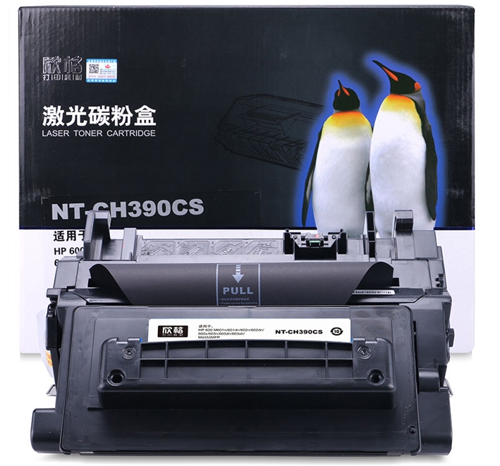 欣格  碳粉盒 商用CE390A  NT-CH390CS黑色 适用惠普HP M601n /602n /603n /M4555MFP 系列