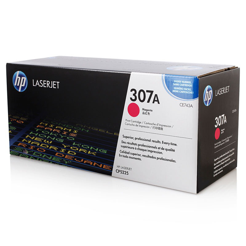 惠普 硒鼓CE743A 307A红色 适用机型HP Color LaserJet CP5225