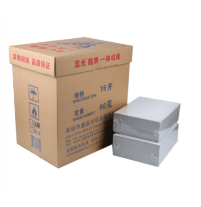 蓝光鹿牌 新闻纸 16K 60g 7000张/箱