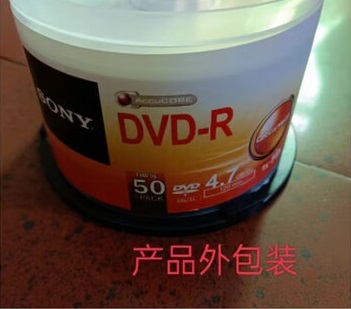 索尼 DVD+R 光盘  4.7G 16X 50片/盒