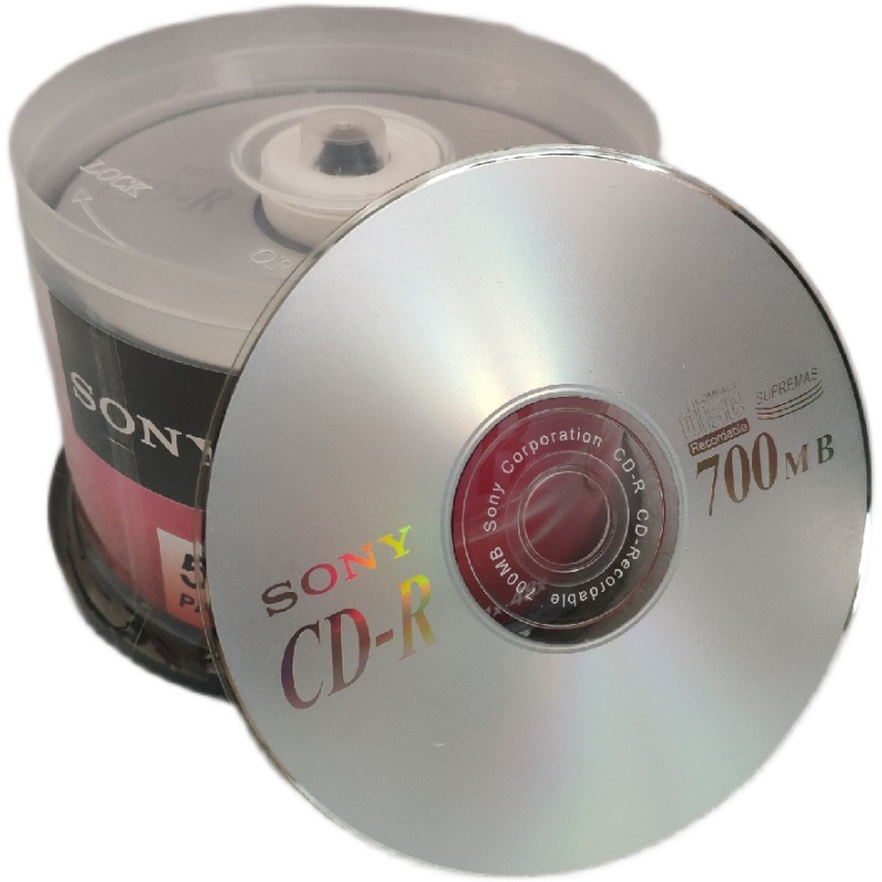 索尼 CD-R 700MB 光盘/刻录盘 50片/盒