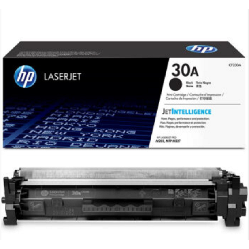 惠普 黑白激光打印机M227fdwM203碳粉盒 黑色CF230A/30A