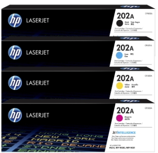 惠普202A原装四色套装